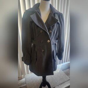 XL Worthington Gray Pea Coat